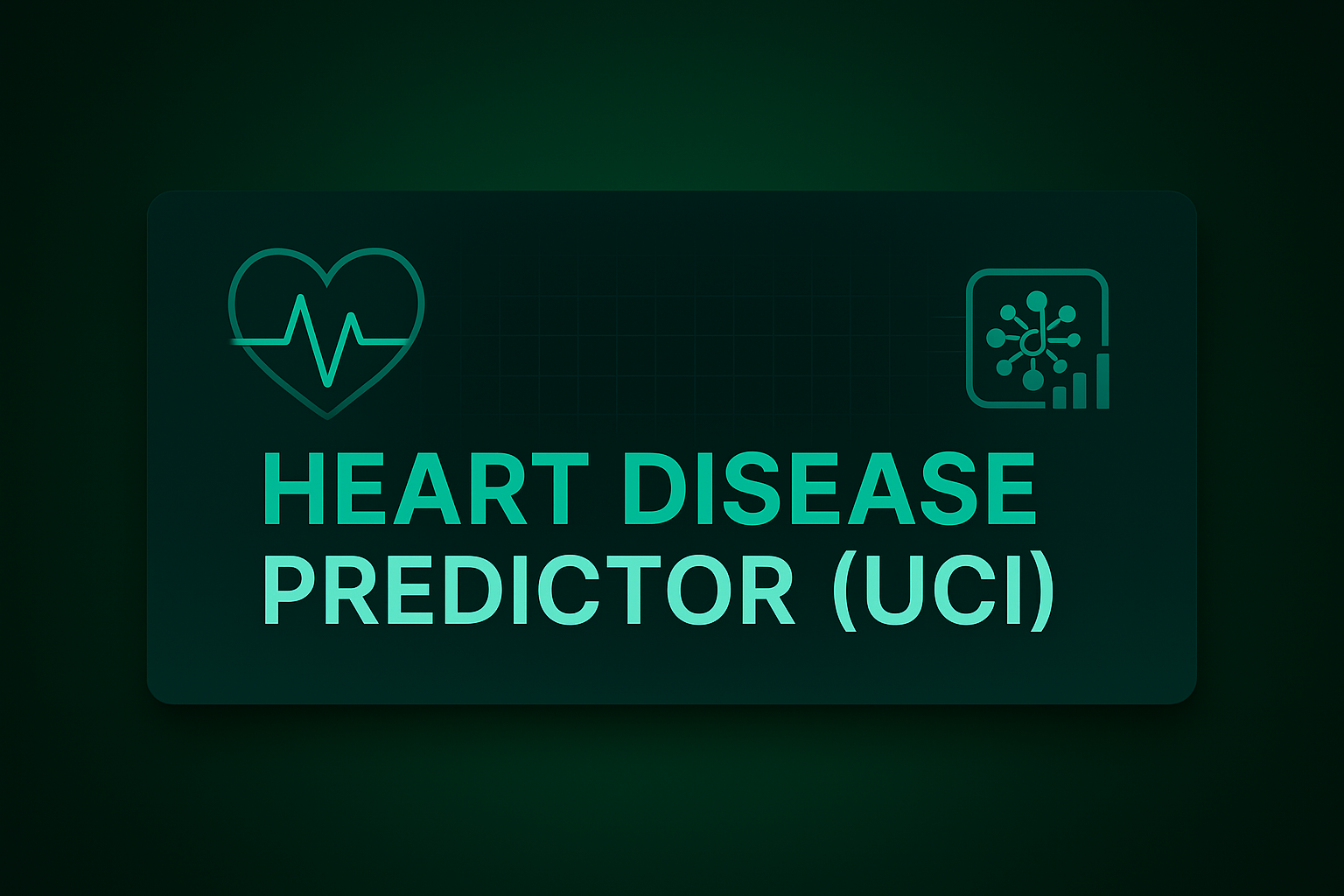 Heart Disease Predictor (UCI)